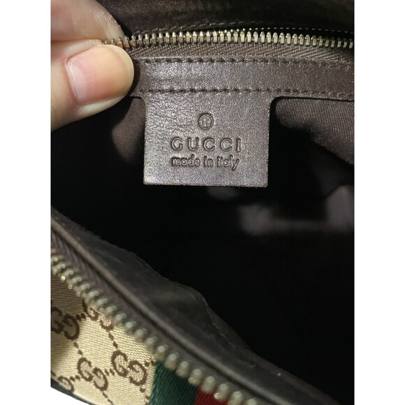Gucci GG Vintage Authentic Sherry Line Shoulder Bag & Matching Wallet ***RARE*** - Picture 3 of 12